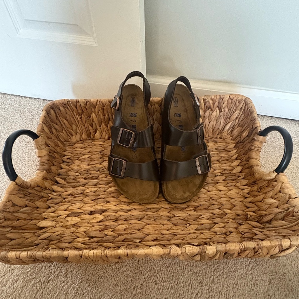 Birkenstock Dark Brown Sandals